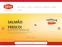 Tablet Screenshot of oesa.com.br